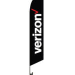 Verizon Wireless Feather Flag