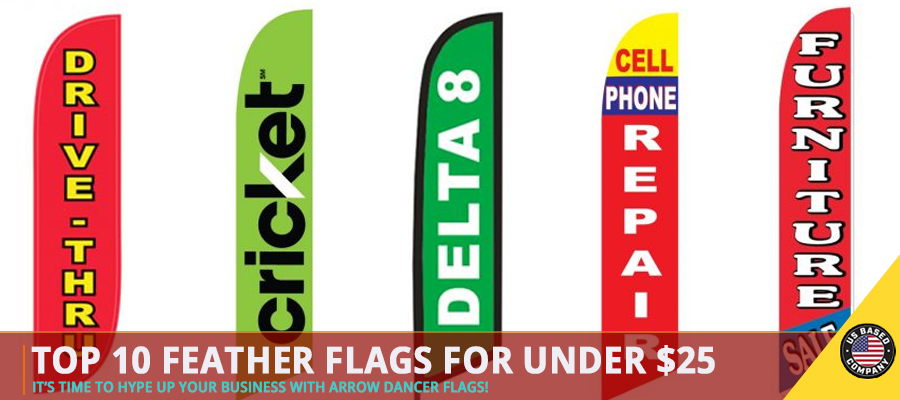 Top 10 Feather Flags for Under $25