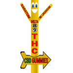 Delta 89 CBD Air Dancer With Arrow