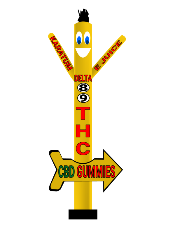 Delta 89 CBD Air Dancer With Arrow