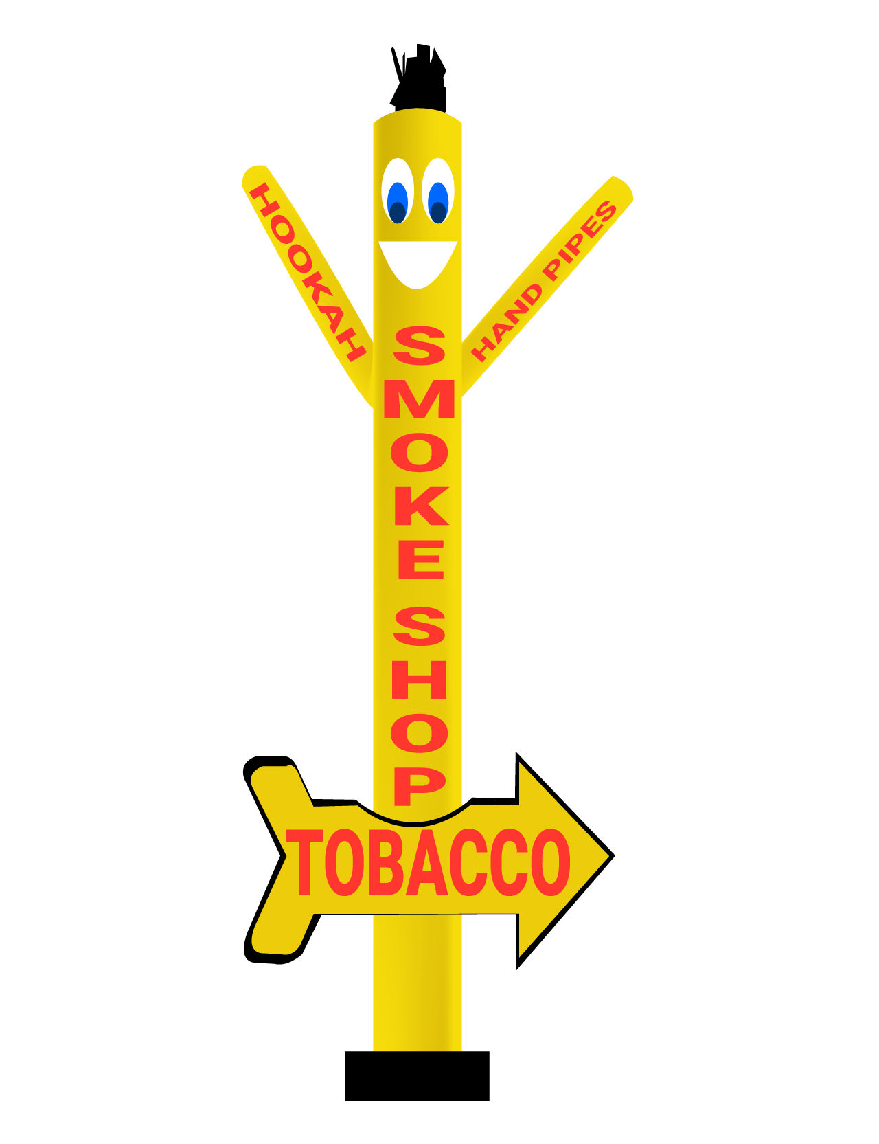 Smoke Shop Tobacoo Air Dancer