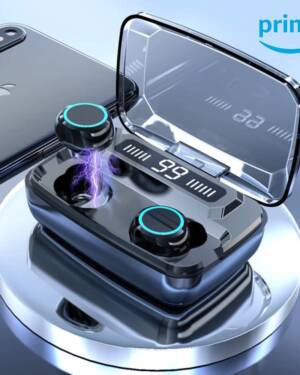 M10 Wireless Earbuds Bluetooth 5.1 TWS 2200mAh Charging Box in Ear Earphones True Stereo Sports Headphones Waterproof/Sweatproof Headsets with Microphone - Image 4