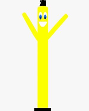 10Ft Solid Yellow Air Inflatable Dancer Tube Man