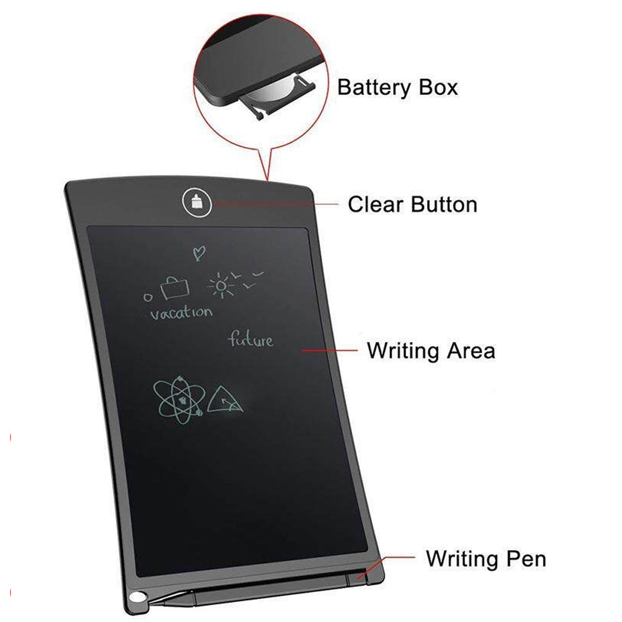 LCD Writing Portable Doodle Drawing Tablet