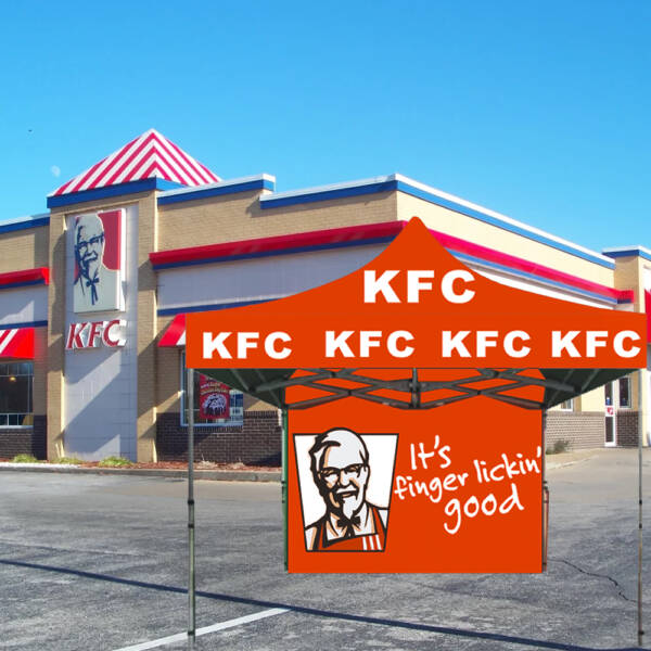 KFC POP UP TENT