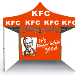 KFC Advertising Pop up Tent