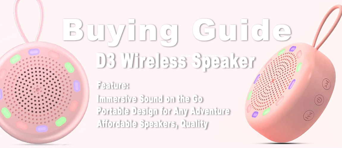 D3 Wireless Small Speaker