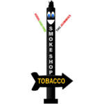 Tobacco Air Inflatable Tubeman