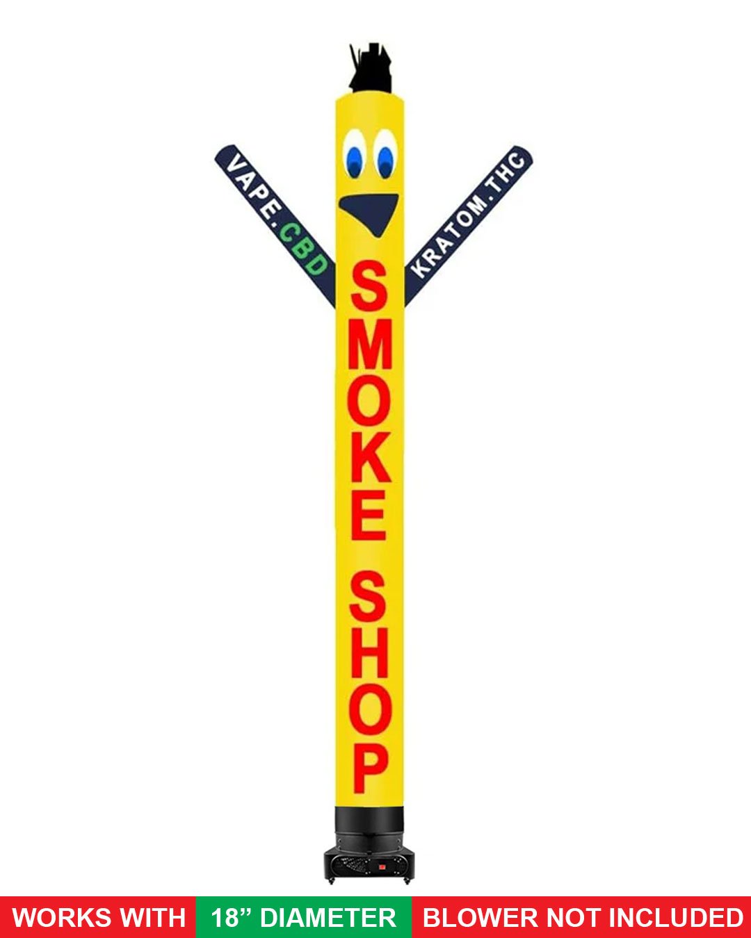 18ft Tall Smoke Shop Vape Air Inflatable Tubeman Dancers