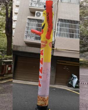 Pizza Inflatable Tube Man