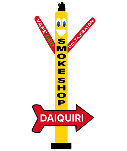 Daiquiri Smoke Shop Air Dancer
