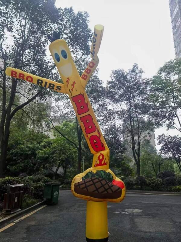 BBQ Ribs Air Inflatable Tube Man