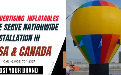 Nationwide Installation of Eye-Catching Inflatables with Arrow Dancer