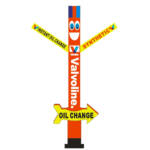 Oil change Inflatable Tube Man