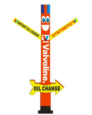 Oil change Inflatable Tube Man