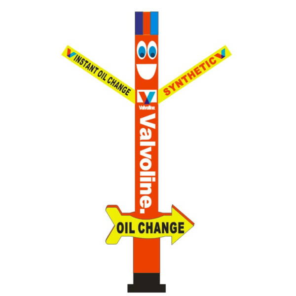 Oil change Inflatable Tube Man