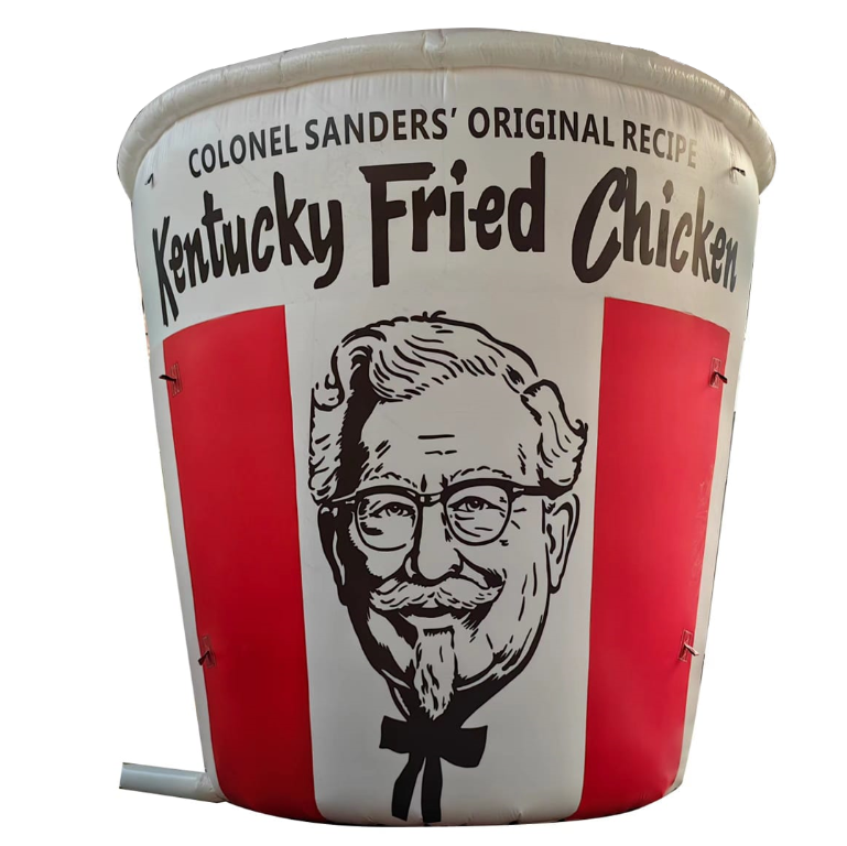 22ft Tall KFC Bucket Advertising Balloon - High-Impact Advertising ...