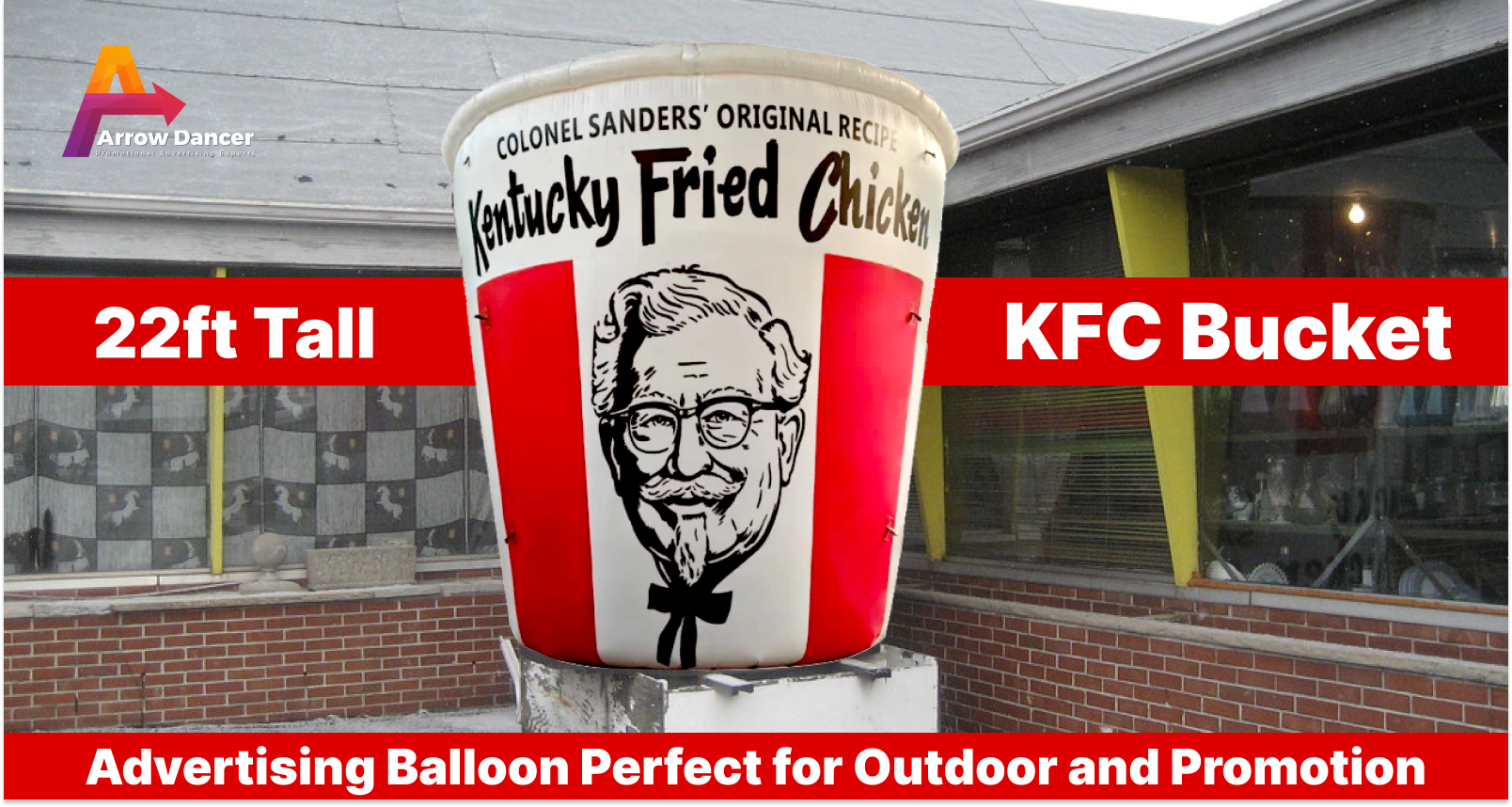 KFC Giant Inflatable Bucket