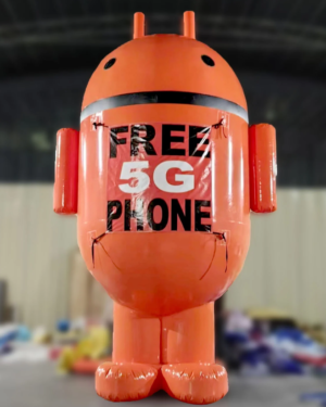 Giant Android Advertising Balloon