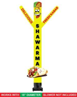 18ft Shawarma Air Dancer Inflatable Tube Man