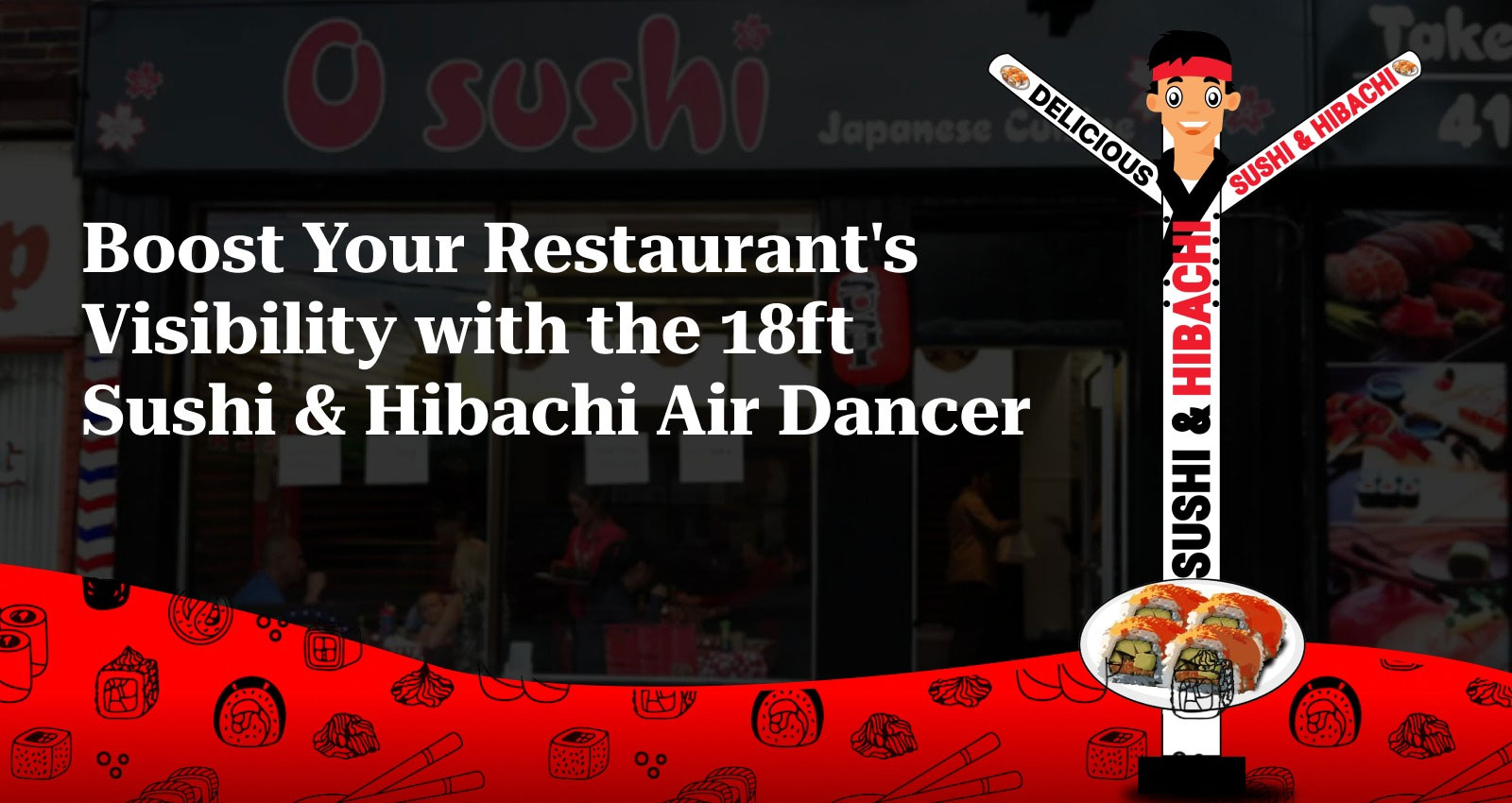 Buy Sushi & Hibachi Air Dancer