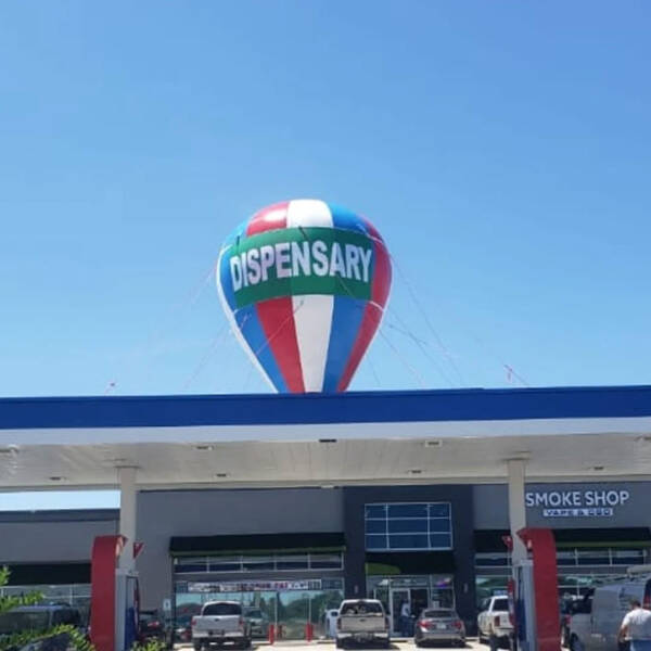 Dispensary Roof Top Balloon