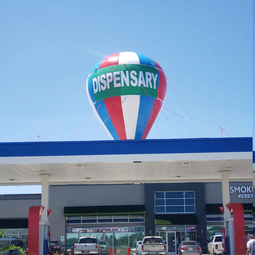 Dispensary Roof Top Balloon