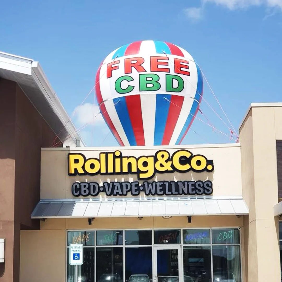 FREE CBD Roof Top Balloon