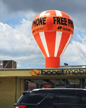 Free Phone Roof Top Balloon