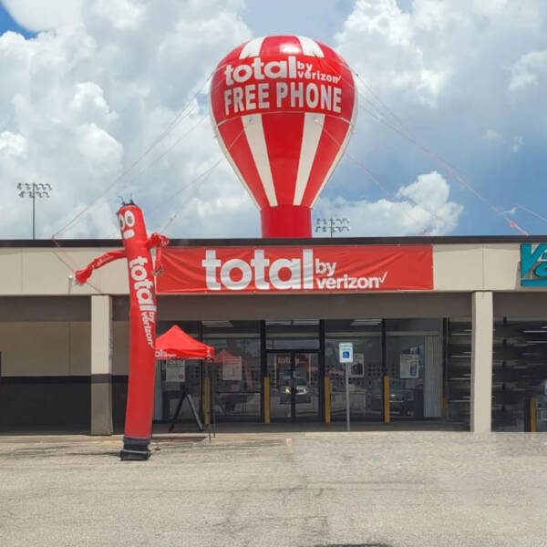 Total By Verizon Roof Top Balloon