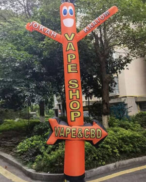 Vape Shop Inflatable Tube Man