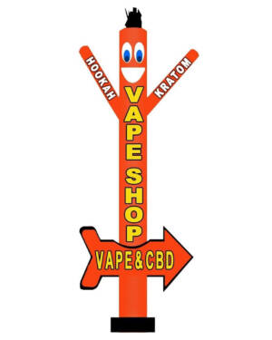 Vape Shop Inflatable Tube Man