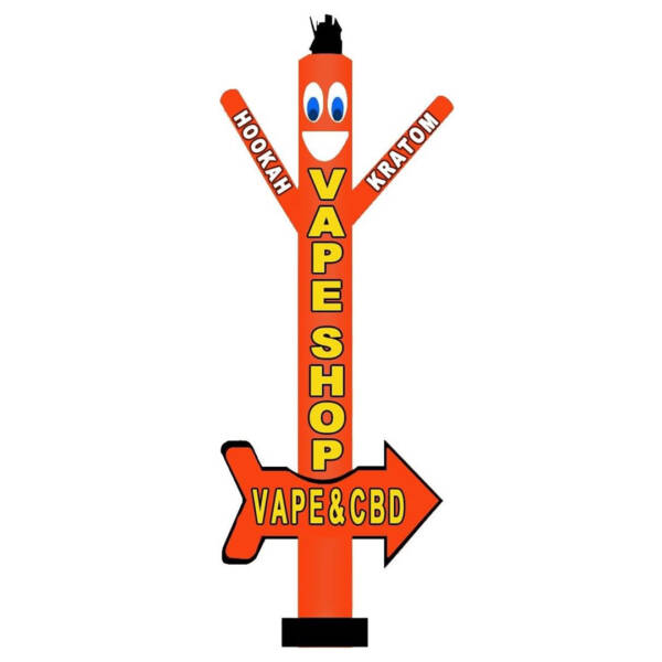 Vape Shop Inflatable Tube Man