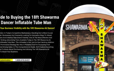 18ft Shawarma Air Dancer Inflatable