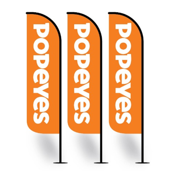 Popeyes-12ft-Advertising-Feather-Flag