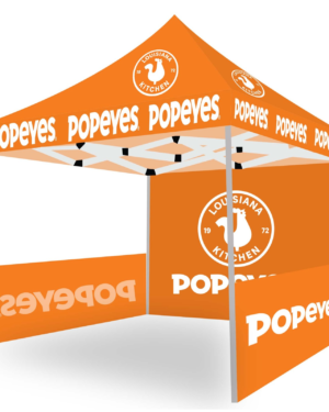 Popeyes-10ft-Advertising-Custom-Canopy-Tent