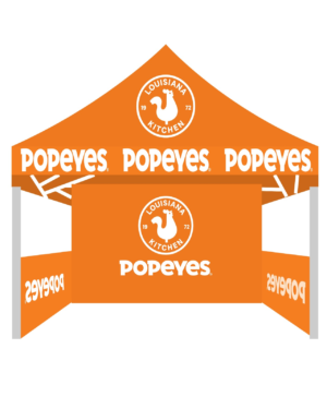 Popeyes-5ft-Advertising-Custom-Canopy-Tent