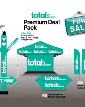 Total by Verizon Premium Deal Pack Cyan