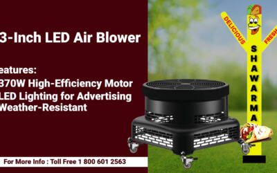 New Launch 13Inch LED Air Blower