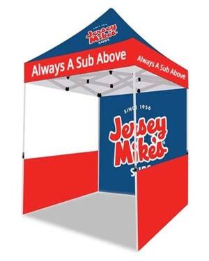 5Ft x 5Ft Jersey Mikes Subs Canopy Tent