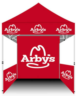 Arby’s Chicken Canopy Tent