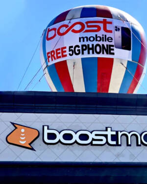 Boost Mobile Giant Balloon