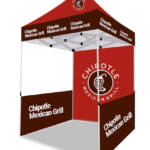 Chipotle Mexican Grill Canopy Tent