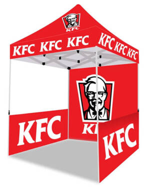 Custom KFC Canopy Tent