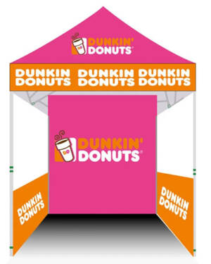 Dunkin Donuts Canopy Tent