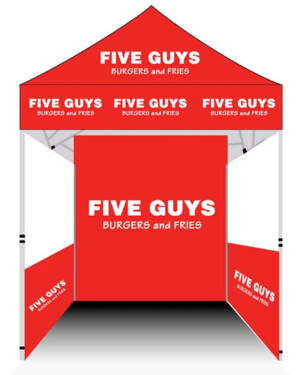 Five Guys Canopy Tent