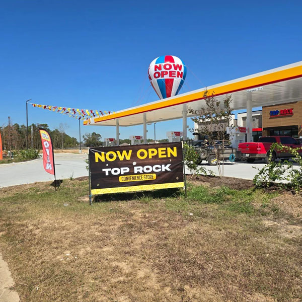 Now Open Giant Balloon