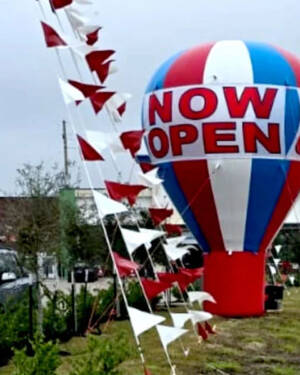 Now Open Giant Balloon