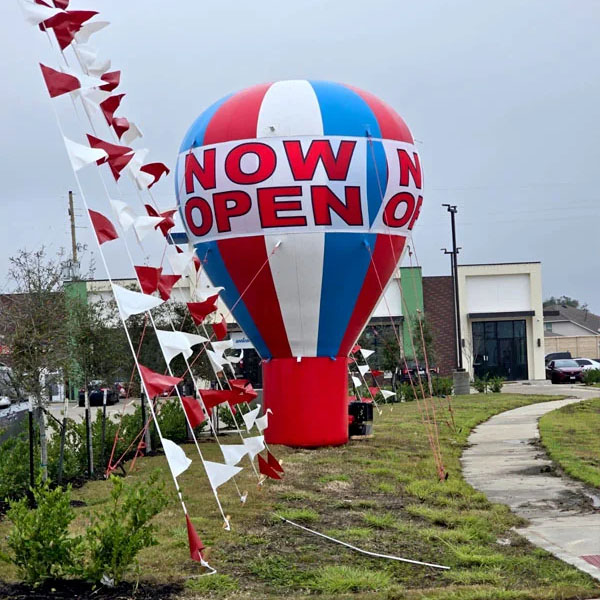 Now Open Giant Balloon