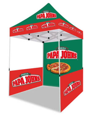 Pizza Papa John Canopy Tent